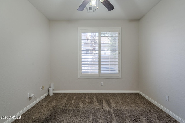 1826 W Oriole Way, Chandler, AZ 85286 - carpeted spare room featuring a ceiling fan and baseboards