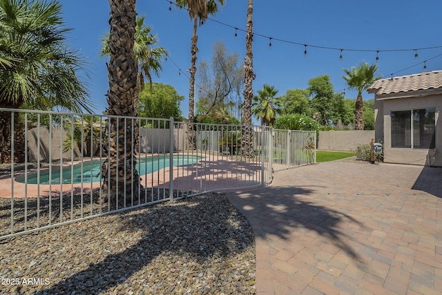 1826 W Oriole Way, Chandler, AZ 85286 - view of pool with a fenced backyard and a patio