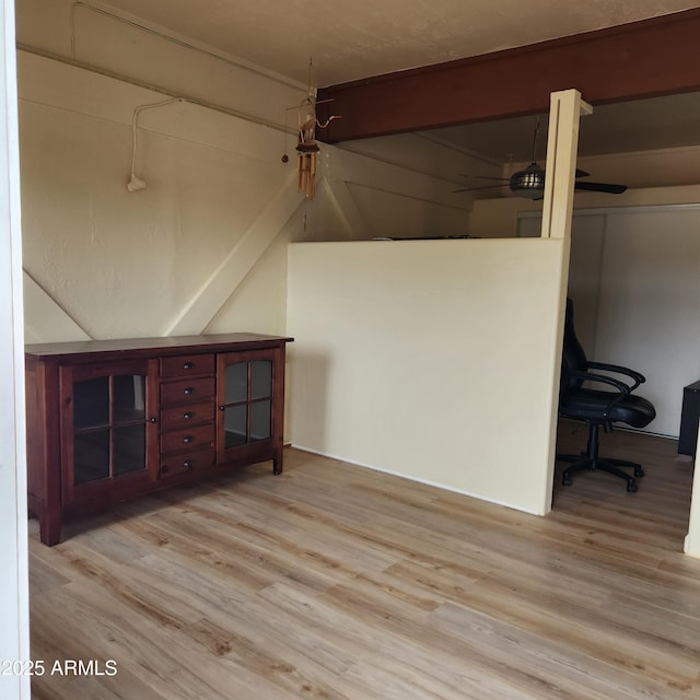 bonus room with wood finished floors