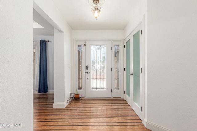 15825 N 45th St, Phoenix, AZ 85032 - entryway featuring wood finished floors and baseboards