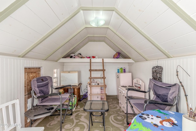 15825 N 45th St, Phoenix, AZ 85032 - sitting room featuring vaulted ceiling and carpet