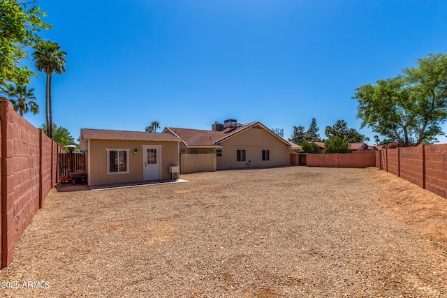 15825 N 45th St, Phoenix, AZ 85032 - rear view of house featuring a fenced backyard