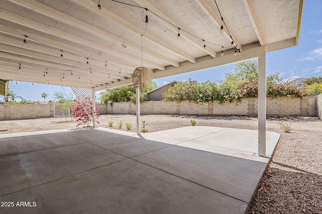 11210 S Bannock St, Phoenix, AZ 85044 - view of patio with a fenced backyard