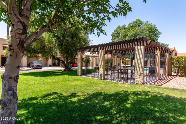 10235 N 31st St Unit 2, Phoenix, AZ 85028 - view of property's community with a pergola