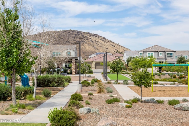 24226 N 22nd St, Phoenix, AZ 85024 - view of front of home with a mountain view