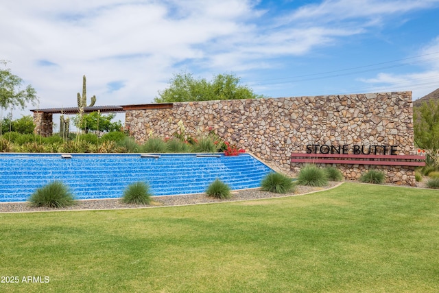 24226 N 22nd St, Phoenix, AZ 85024 - view of pool with a lawn
