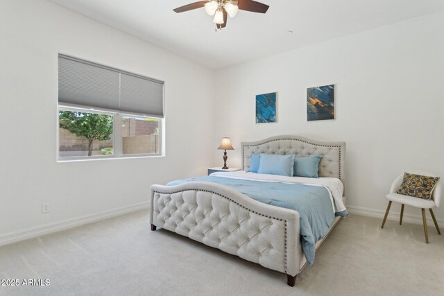 11872 W Duane Ln, Peoria, AZ 85383 - carpeted bedroom with baseboards and a ceiling fan
