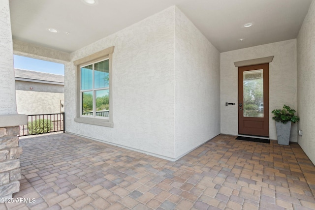 11872 W Duane Ln, Peoria, AZ 85383 - doorway to property featuring stucco siding