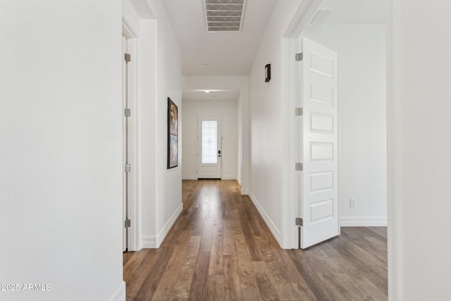 11872 W Duane Ln, Peoria, AZ 85383 - hall with wood finished floors and baseboards