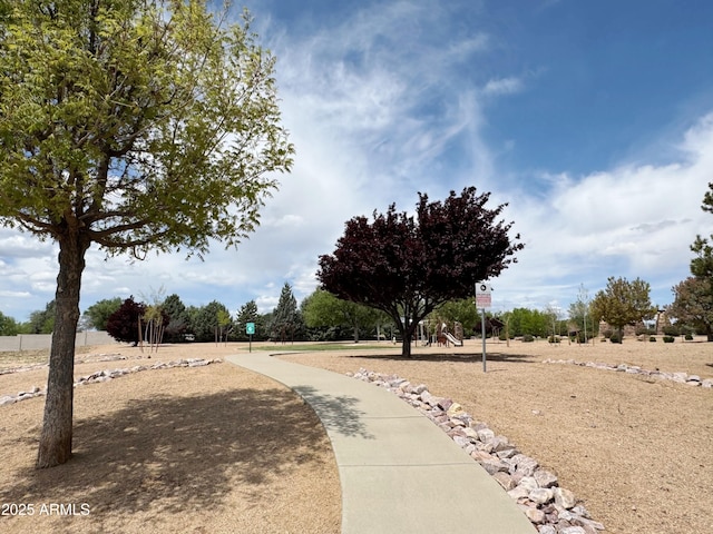 view of community