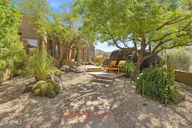 11334 E Troon Vista Dr, Scottsdale, AZ 85255 - view of yard featuring a patio and fence