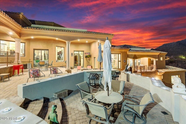 view of patio / terrace with outdoor dining area