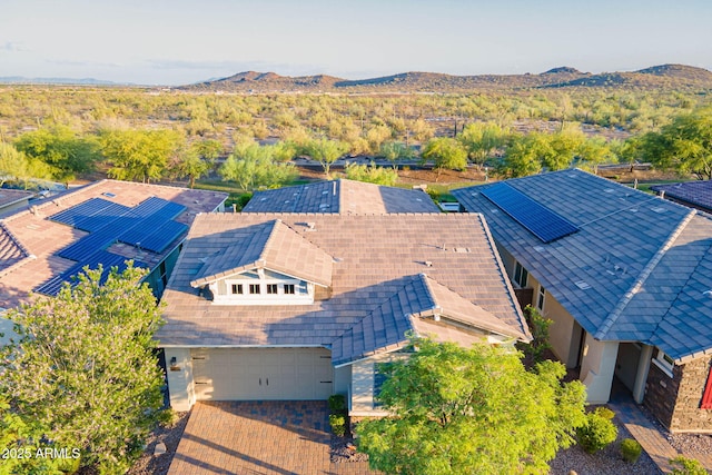 13719 W Amberwing St, Peoria, AZ 85383 - view of subject property with a mountain backdrop