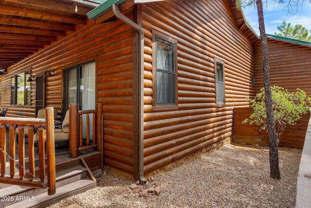 2640 W Maple Ln, Show Low, AZ 85901 - view of side of property with faux log siding