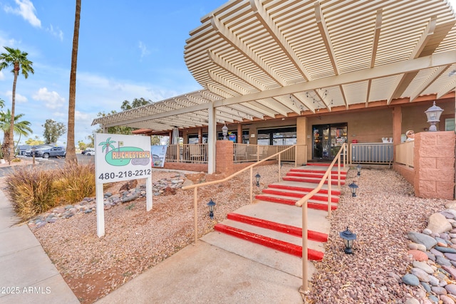 surrounding community featuring fence