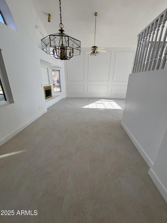 view of unfurnished living room