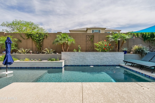2513 E Pleasant Ln, Phoenix, AZ 85042 - view of pool featuring a fenced backyard