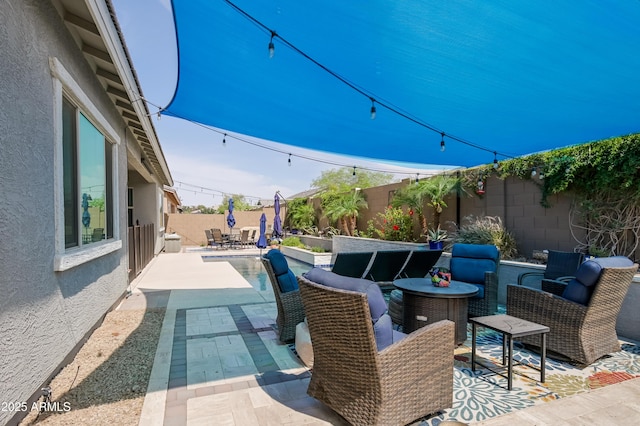 2513 E Pleasant Ln, Phoenix, AZ 85042 - view of patio / terrace featuring a fenced backyard
