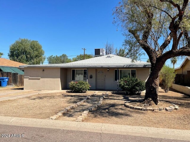 view of ranch-style home