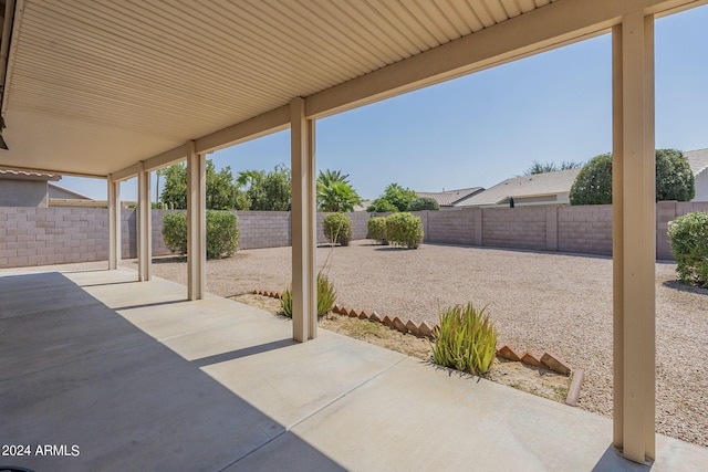 view of patio