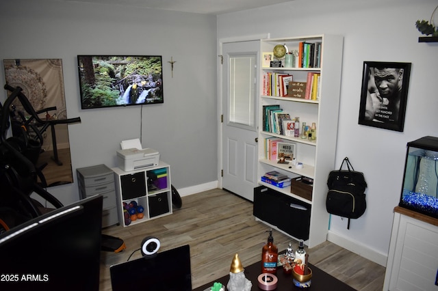 4755 E Gary St, Mesa, AZ 85205 - office space featuring wood finished floors and baseboards