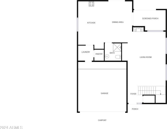 4319 E Vaughn Ave, Gilbert, AZ 85234 - view of floor plan / room layout