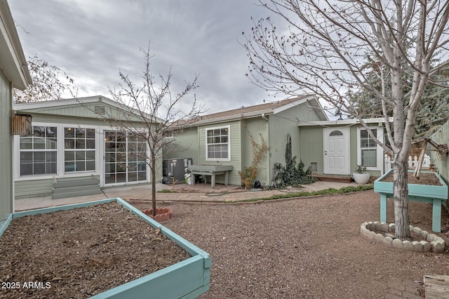 view of rear view of property