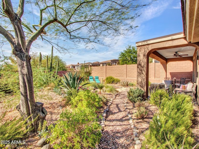 41318 N Belfair Way, Anthem, AZ 85086 - view of yard featuring ceiling fan