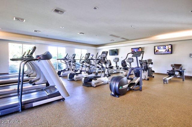 10745 W Beaubien Dr, Sun City, AZ 85373 - workout area featuring visible vents