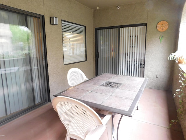 view of patio / terrace featuring outdoor dining area