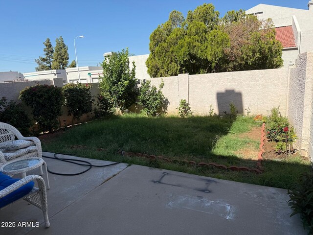 9060 N 47th Ln, Glendale, AZ 85302 - fenced backyard with a patio