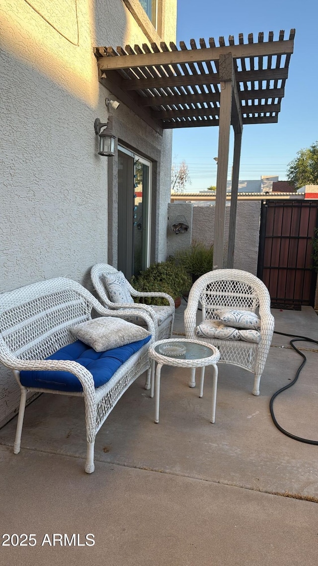 9060 N 47th Ln, Glendale, AZ 85302 - view of patio featuring a pergola