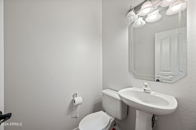 16914 E Britt Ct, Fountain Hills, AZ 85268 - bathroom featuring toilet and a sink