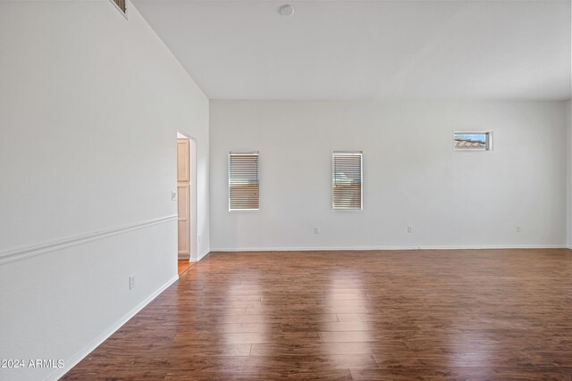 16914 E Britt Ct, Fountain Hills, AZ 85268 - unfurnished room with baseboards and wood finished floors