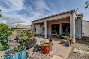 7409 E Weaver Way, Prescott Valley, AZ 86314 - back of property with a patio