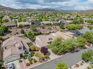 7409 E Weaver Way, Prescott Valley, AZ 86314 - aerial perspective of suburban area with mountains