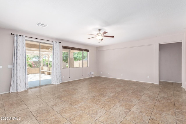 19319 E Thornton Rd, Queen Creek, AZ 85142 - unfurnished room with ceiling fan and baseboards