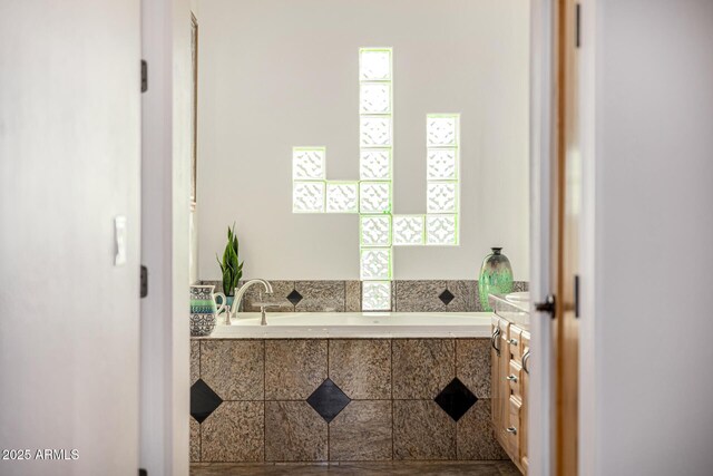full bath featuring vanity