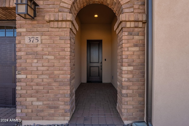 view of property entrance