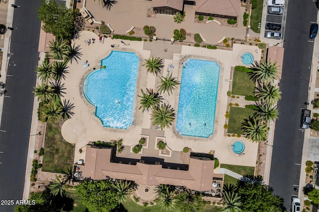 1367 S Country Club Dr Unit 1331, Mesa, AZ 85210 - bird's eye view of a pool