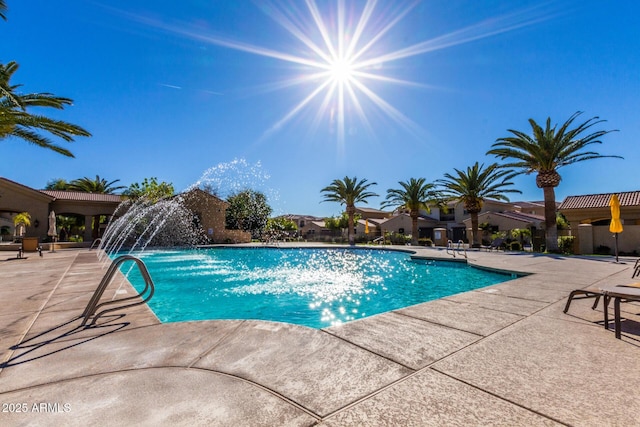 1367 S Country Club Dr Unit 1331, Mesa, AZ 85210 - community pool featuring a patio area