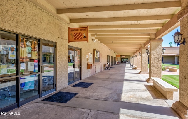 view of patio