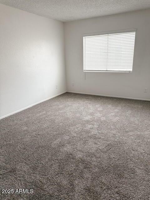 5975 N 48th Dr, Glendale, AZ 85301 - empty room with a textured ceiling, carpet, and baseboards