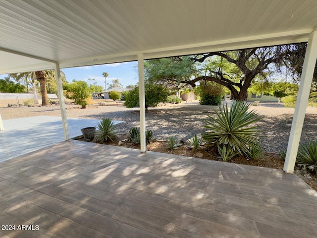 view of patio