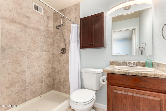 3415 E Anderson Dr, Phoenix, AZ 85032 - full bath featuring a stall shower, toilet, and vanity