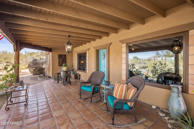 view of patio