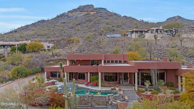 property view of mountains