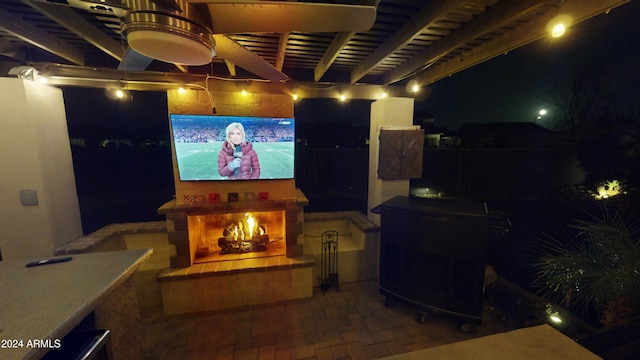 view of home theater