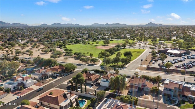 16008 N 56th Way, Scottsdale, AZ 85254 - aerial view of residential area with mountains