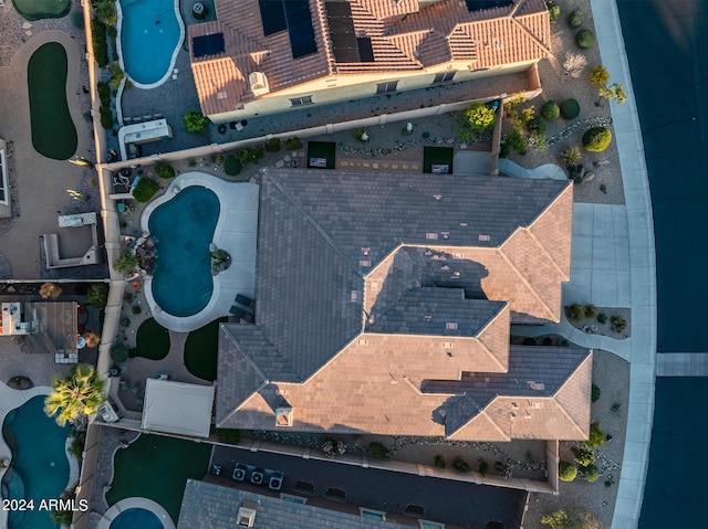 drone / aerial view